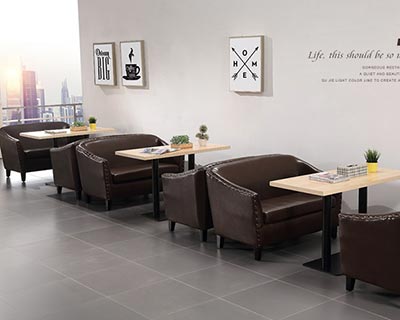 高檔西餐廳桌椅_型號WR003