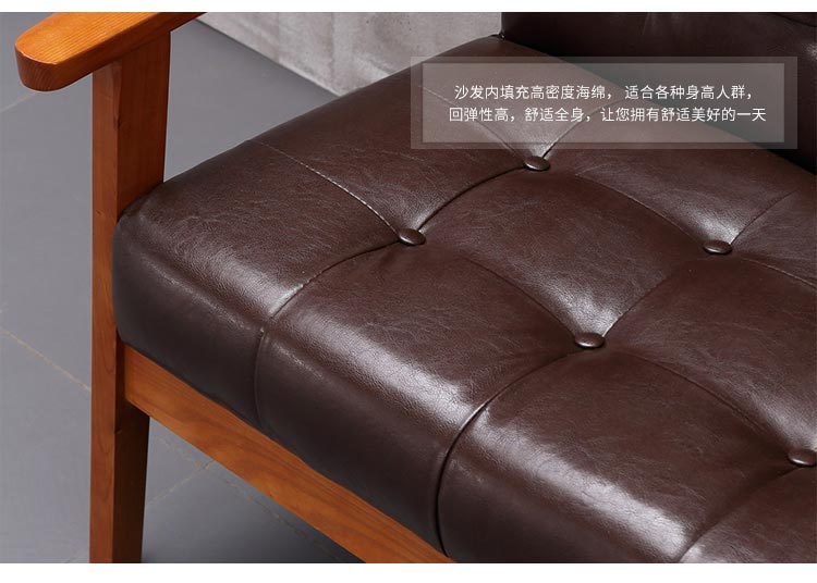 夢達快餐廳實木桌椅內部填充高密度海綿