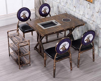 火鍋店專用桌椅_型號HP003