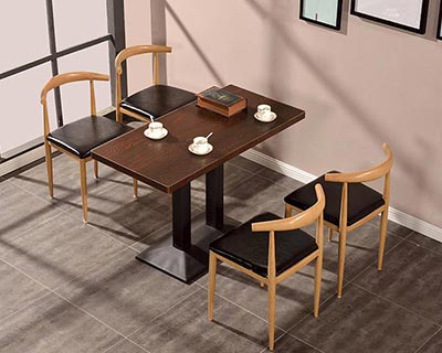 時尚快餐桌椅_型號SB006