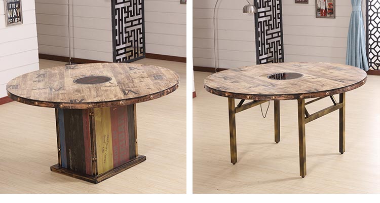 時尚火鍋圓桌圖片