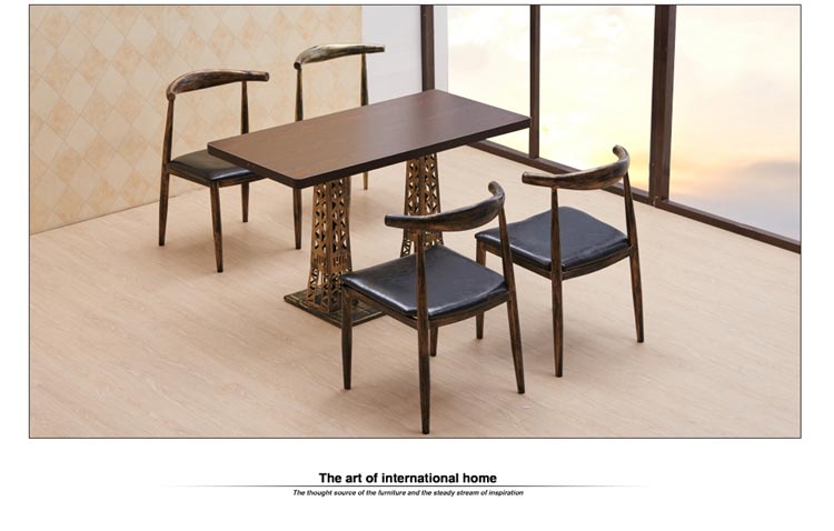 西餐廳餐桌椅裝修效果圖