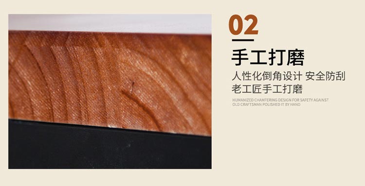 卡座餐桌椅手工打磨工藝展示