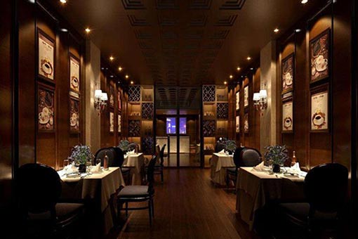 西餐廳桌椅圖片