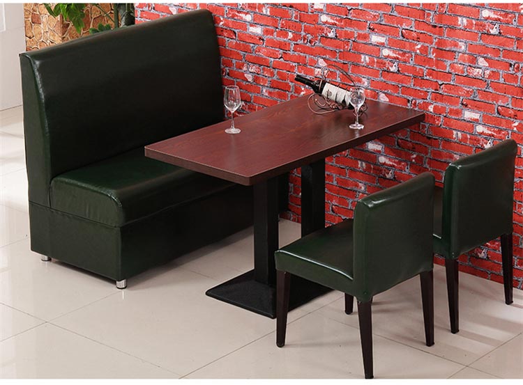 牛排店卡座沙發(fā)裝修效果圖