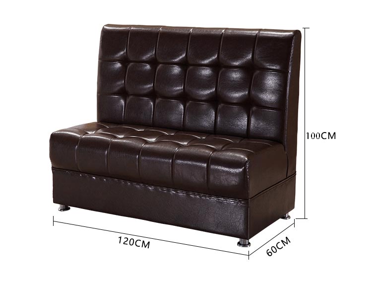 咖啡店卡座沙發(fā)尺寸參數(shù)