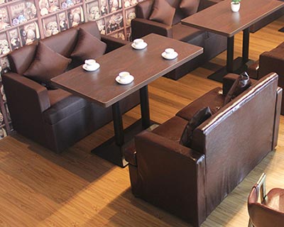 時尚西餐廳桌椅_型號WR019