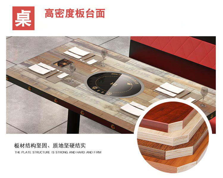 火鍋桌E1級桌面