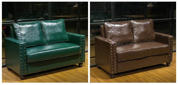 兩種顏色的清吧卡座沙發(fā)