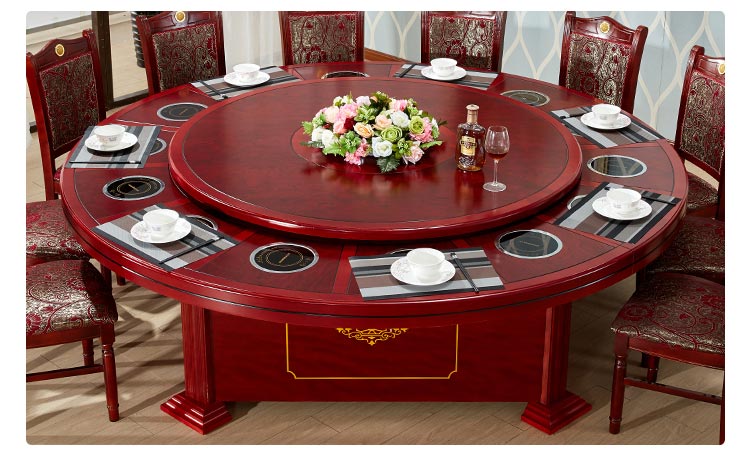 旋轉火鍋桌椅裝修效果圖