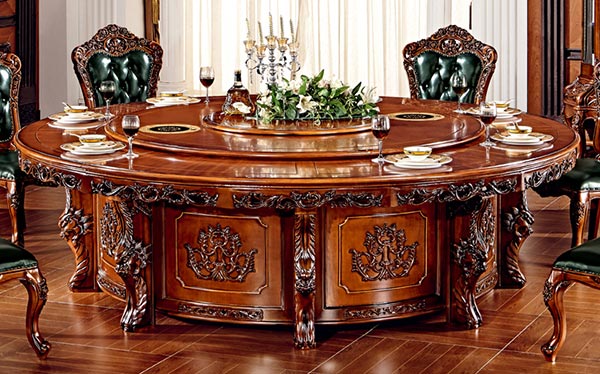 奢華型西餐餐桌