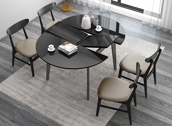 家庭用可折疊圓餐桌