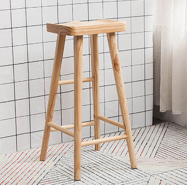 實(shí)木酒吧椅圖片