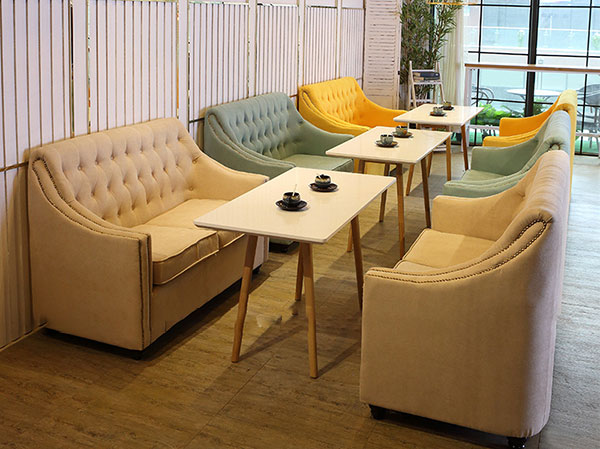 西餐廳卡座沙發(fā)圖片